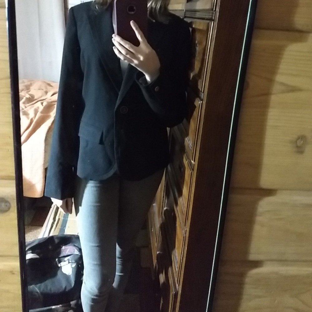 Black buisness/uniform blazer